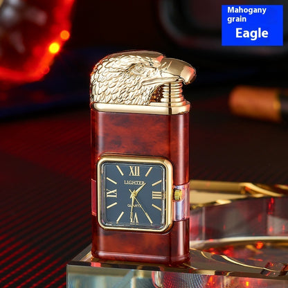 Windproof Lighter Vintage Watch Bezel Jet flame Torch