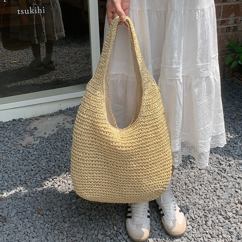 Cindely Woven Beach Bag